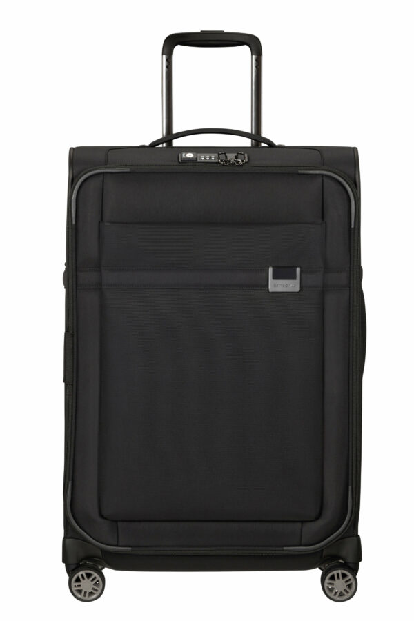 Trolley Airea Spinner M L 67 cm Schwarz