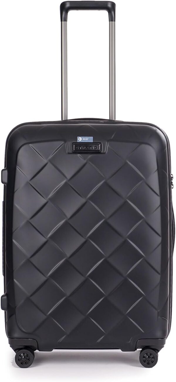 Trolley Leather and More M 65 Liter matt Schwarz