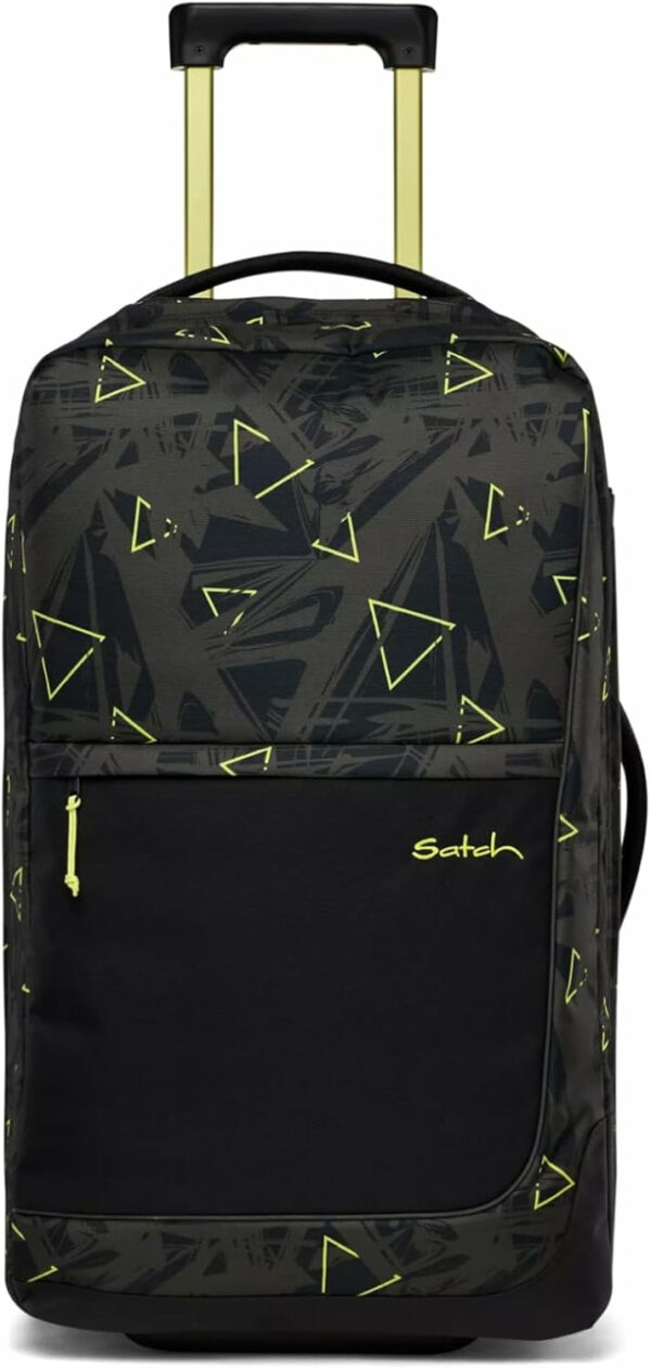 Trolley Reisetasche Flow M 55 Liter Geo Strom Olive