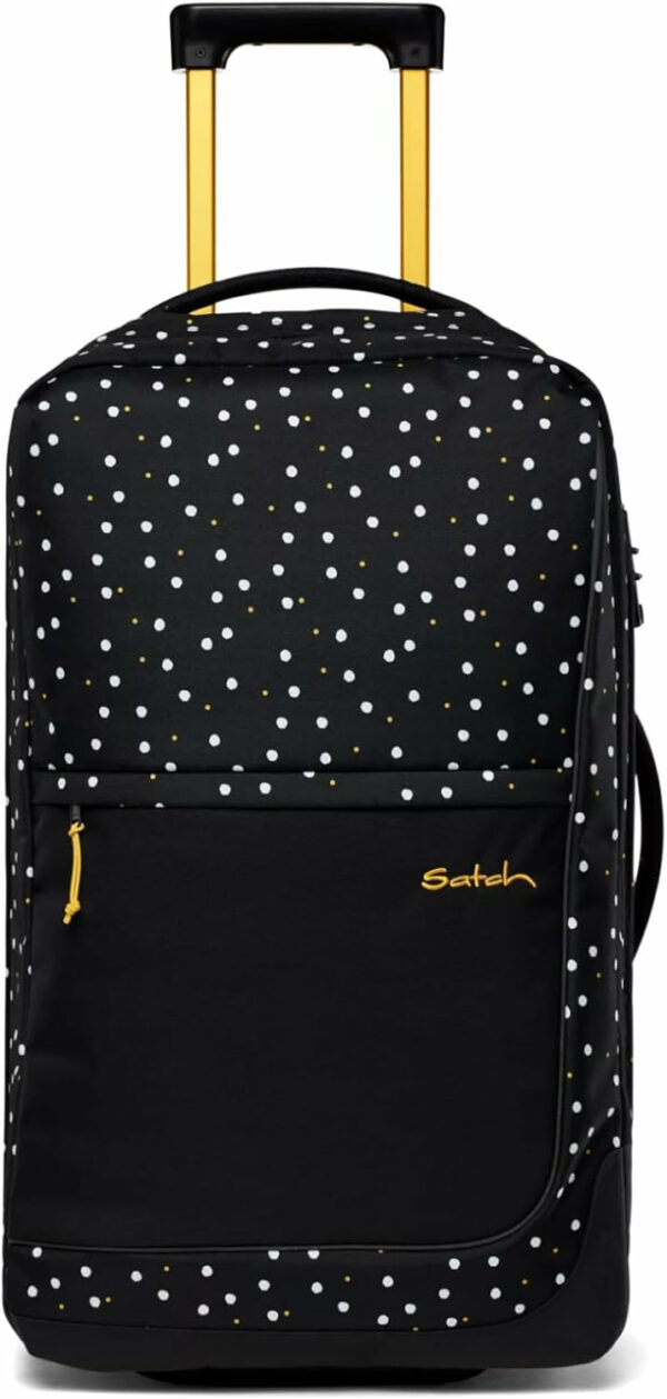 Trolley Reisetasche Flow M 55 Liter Lazy Daisy Schwarz