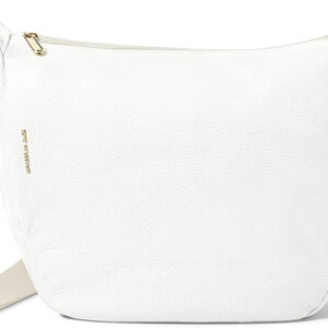 Umhängetasche Mellow Leather Optical White Weiß