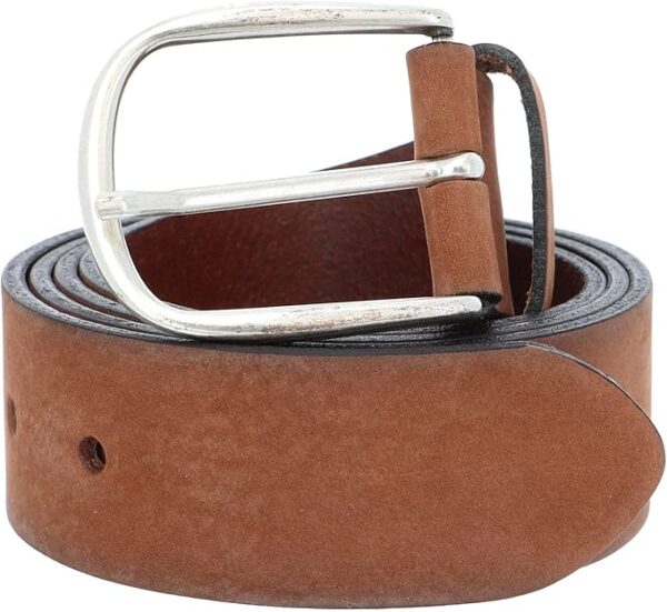 Vanzetti Denim Love 40mm Full Leather Belt W80 Cognac