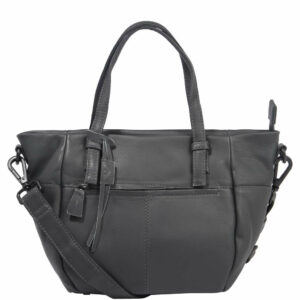 Voi Handtasche Babette 21178 Kurzgrifftasche Leder Umhängetasche Damen