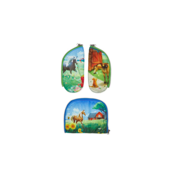 Zippies 3tlg. Pferd Grün