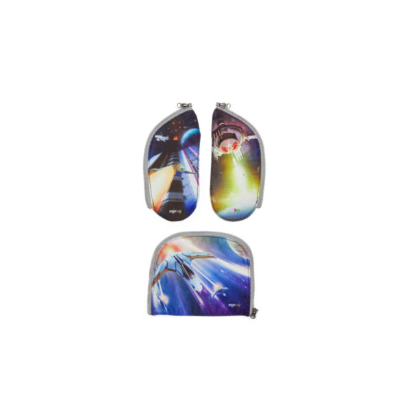 Zippies 3tlg. Weltraum Grau