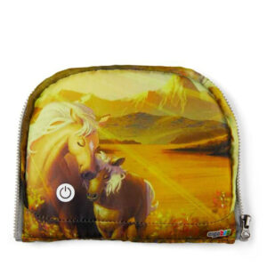 Zippies LED Zip Fronttasche Pferd