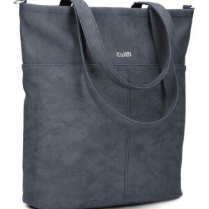 Zwei SHOPPER blau