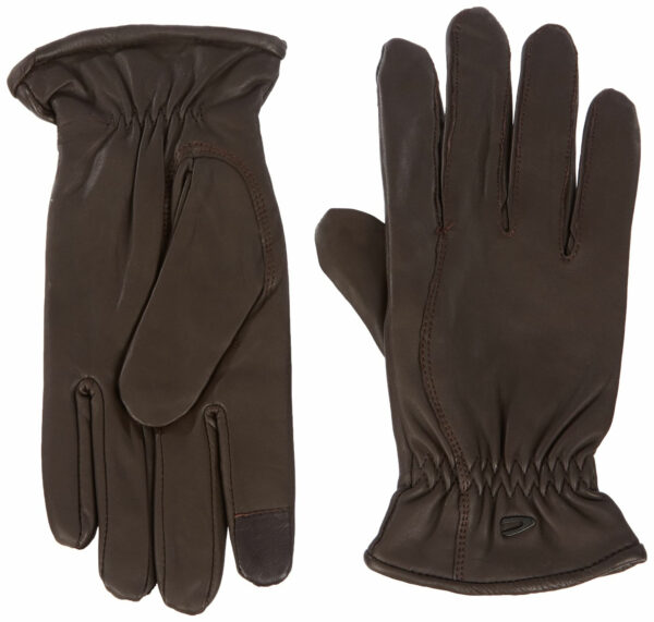 camel active Herren Leather Gloves