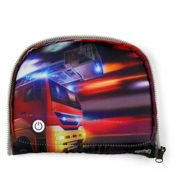 ergobag Zubehör Zippies LED - Zip Fronttasche Feuerwehr