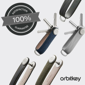 orbitkey Aktiver Gummi-Schlüssel-Organizer  wetterbeständig