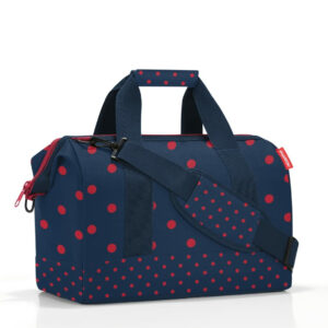 reisenthel Allrounder M Mixed dots red MS3075 - Reisetasche Sporttasche 18 Liter...