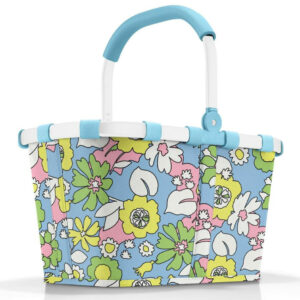 reisenthel carrybag florist lagoon- Stabiler Einkaufskorb mit viel Stauraum und ...