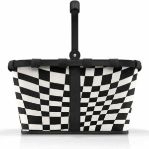 reisenthel carrybag frame op-art - Stabiler Einkaufskorb mit viel Stauraum und p...