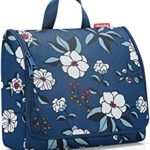 reisenthel toiletbag XL Garden Blue - praktischer Kulturbeutel mit Haken